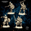 Frost Barbarian Shieldmaiden - Only-Games