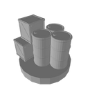 3D Printed Supply Stack (x10)