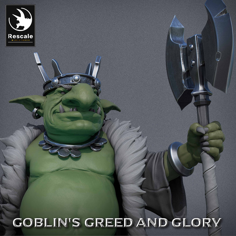 Goblin King Stand With Crown - Only-Games