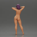 Naked girl posing confidently - Only-Games