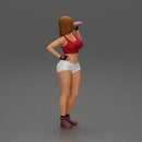 woman enjoying a drink, stylish and confident pose - Only-Games