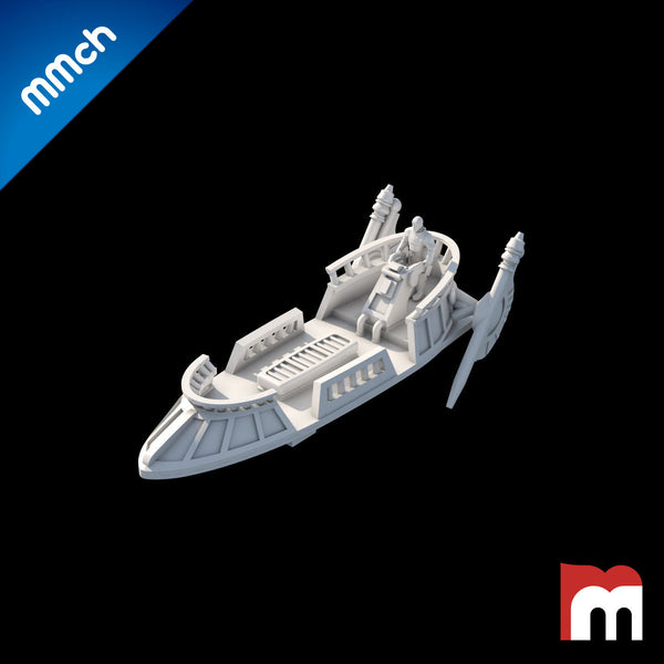 (MMch) Bantha-II Sand Skiff - Only-Games