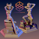 Sexy Cyberpunk Characters 32mm - Only-Games