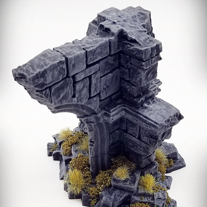 Half Grand Arch: Ancient Ruins Terrain Set - Only-Games