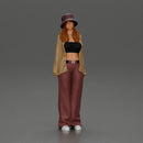 Trendy streetwear look featuring a bucket hat and relaxed outfit - Only-Games