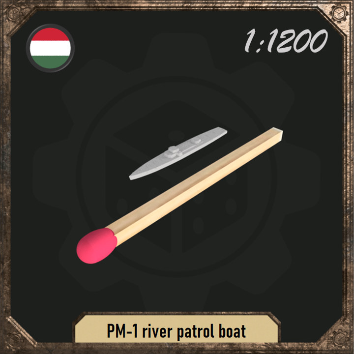 1/1200 PM-1 river patrol boat