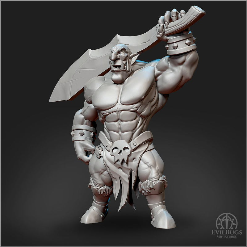 Orc Krag Giantkiller  28mm/32mm/54mm - Only-Games
