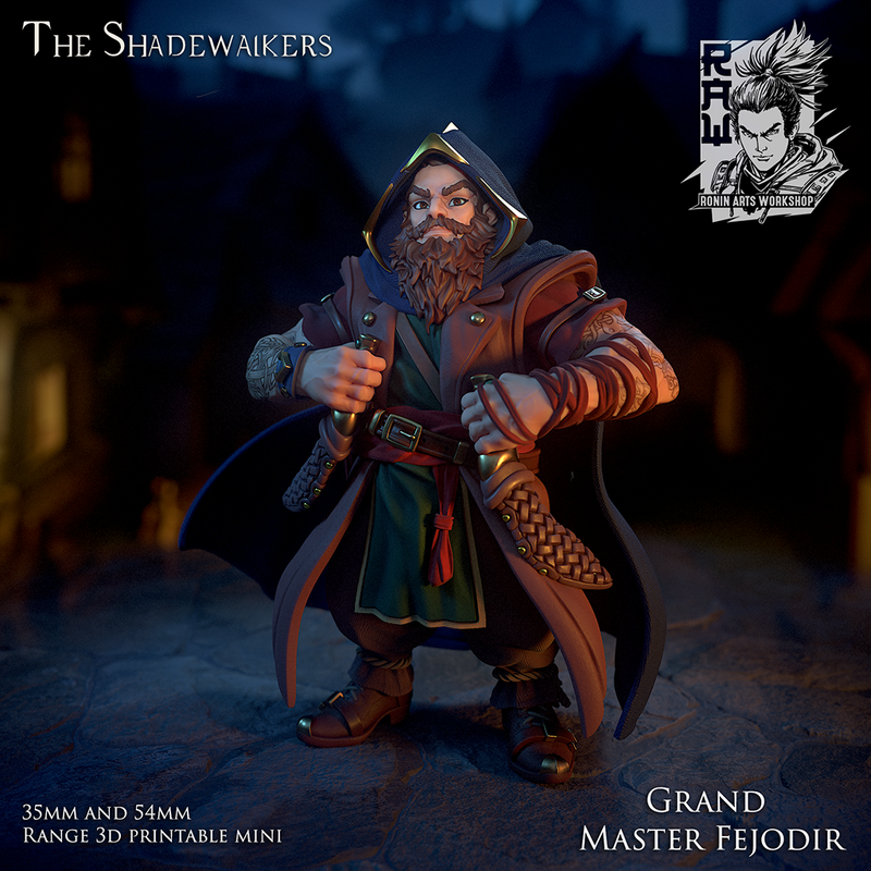 Grand Master Fejodir - dwarven thief - Only-Games