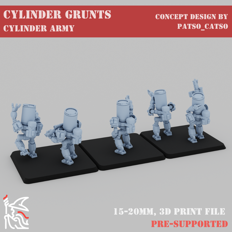[Cylinder Army] Cylinder Grunt x5 - Only-Games