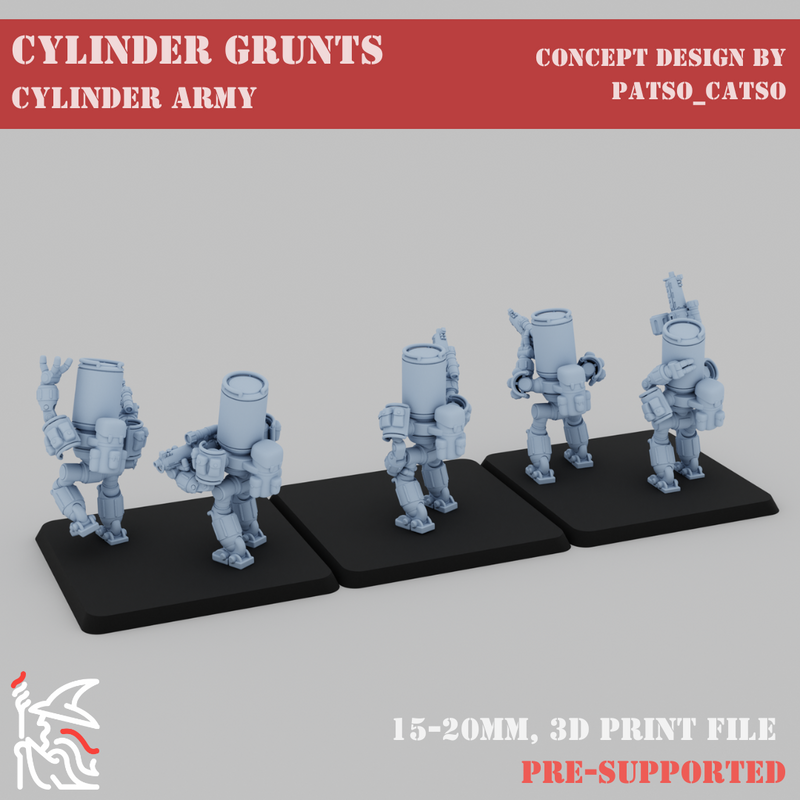 [Cylinder Army] Cylinder Grunt x5