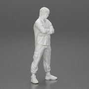 Asian gangster homie standing crossed hands - Only-Games