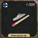 1/1250 Riilahti minelayer ship - Only-Games