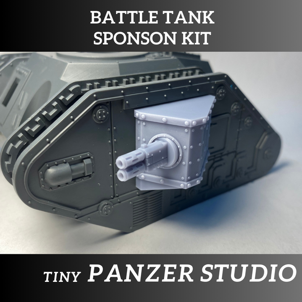 Ball-mounted Sponson kit for Imperial Battle Tank - Only-Games