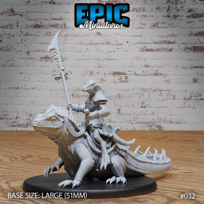 Lizard Folk Army Reptile Spearman - Only-Games