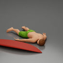 Surfer washed ashore after drowning thrown by the sea - Only-Games