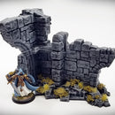 Grand Arch - Half Arch Doorway: Ancient Ruins Terrain Set - Only-Games