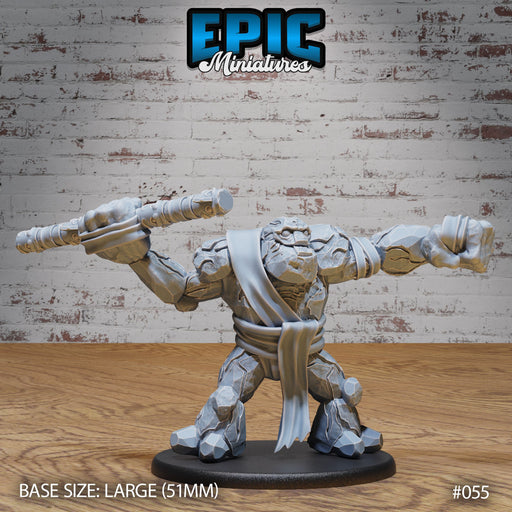 Stone Golem Throwing - Only-Games