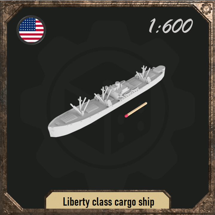 1/600 Liberty class cargo ship - Only-Games