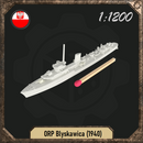 1/1200 ORP Blyskawica (in 1940) - Only-Games