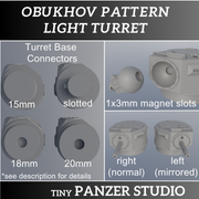 Light Turret Obukov Pattern - Only-Games