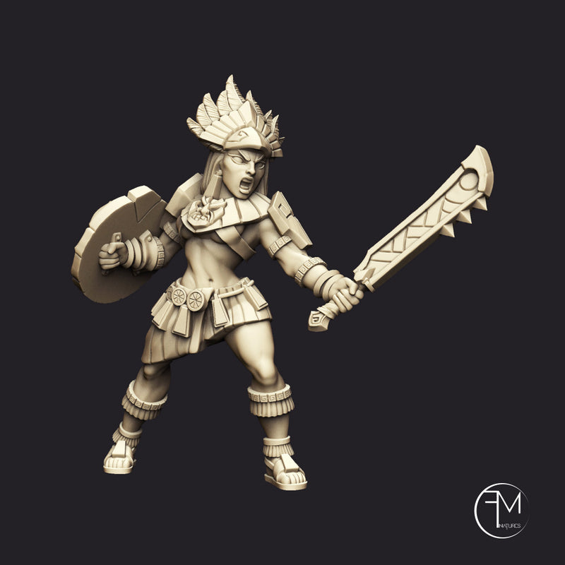 Incas Warriors - 3 Units (AMAZONS! Kickstarter) - Only-Games