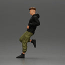 Man in Black Hoodie Casually Leaning Against a Stylish Car - Only-Games