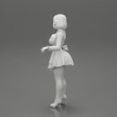 Attractive Stewardess in maid clothes Posing - Only-Games