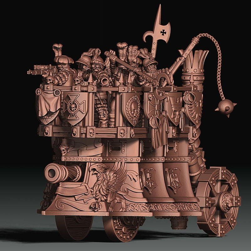 Empire Steam Tank - Von Zeppel - Conversion Kit - 28/32mm - Only-Games