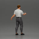 Man Extends Hand for a Handshake in Friendly Gesture - Only-Games