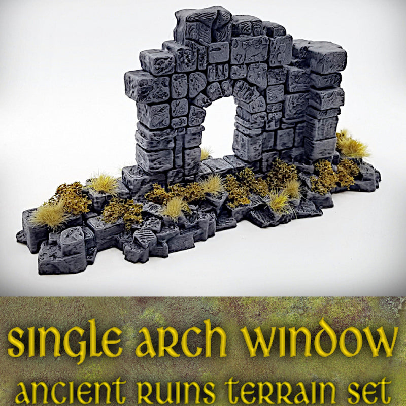 Single Arch Window: Ancient Ruins Terrain Set - Only-Games