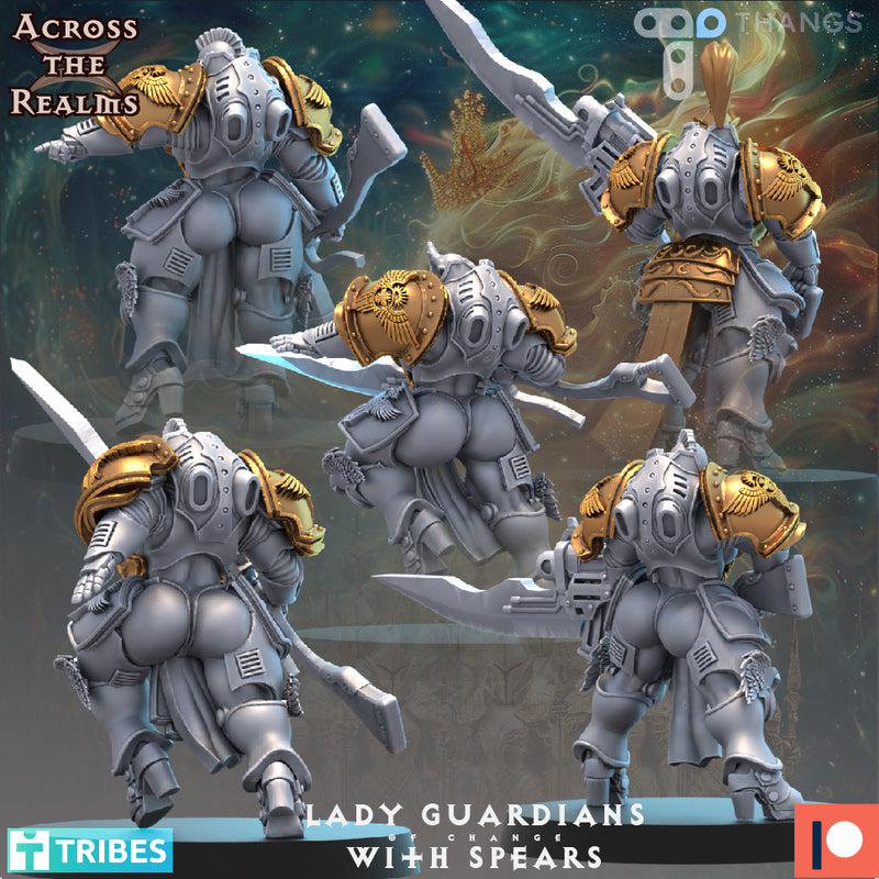 Lady Guardians with Spears