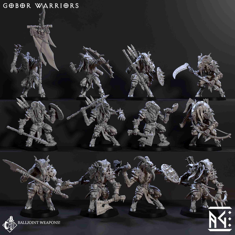 Gobor Warriors (Rise of the Beastmen)