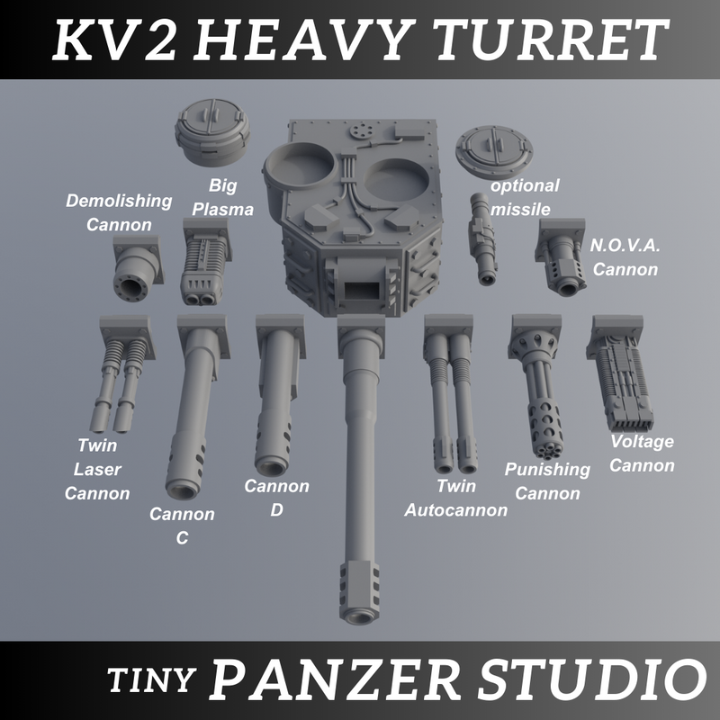 KV2 Heavy Tank Turret - Only-Games