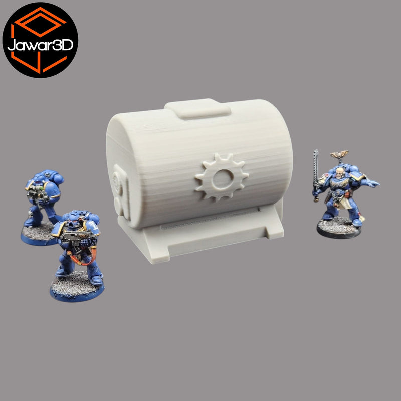 Fuel Tank - 28mm Wargaming Scatter Terrain Scenery Tabletop Miniature - Only-Games