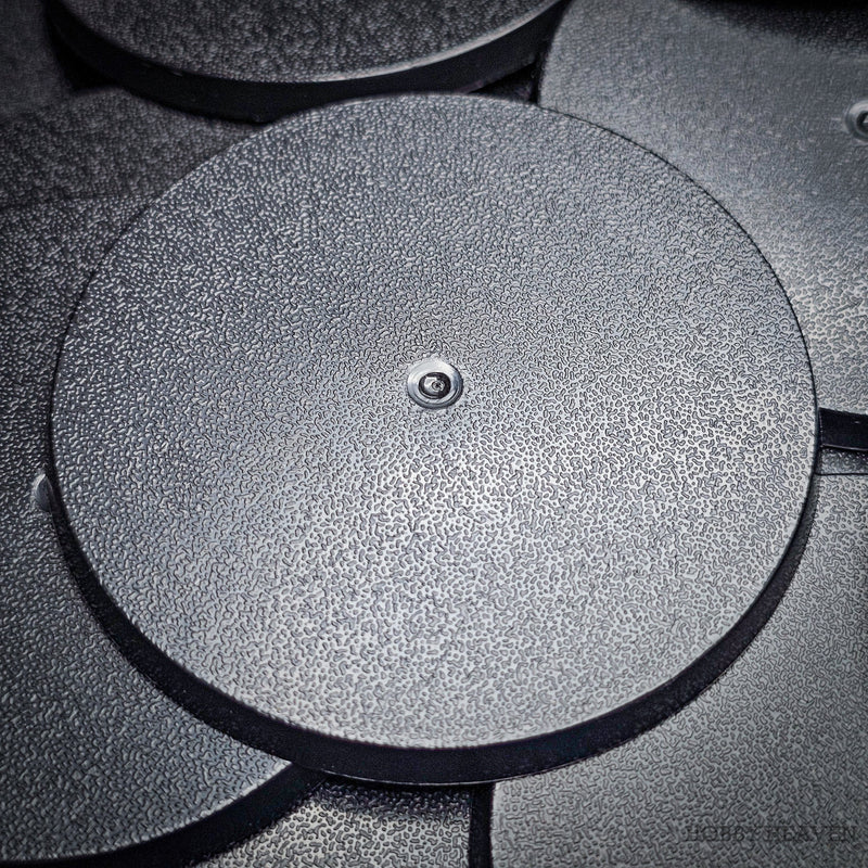 70mm Round Plain Plastic Bases - Only-Games