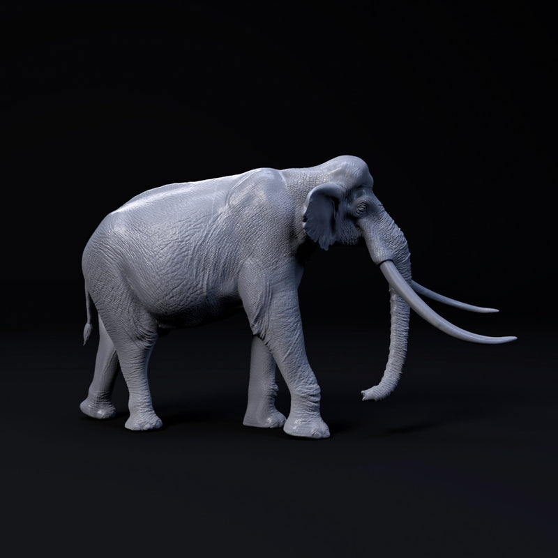 Palaeoloxodon bull 1-35 scale prehistoric elephant