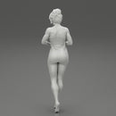 Woman Getting Out From Bathtub - Only-Games