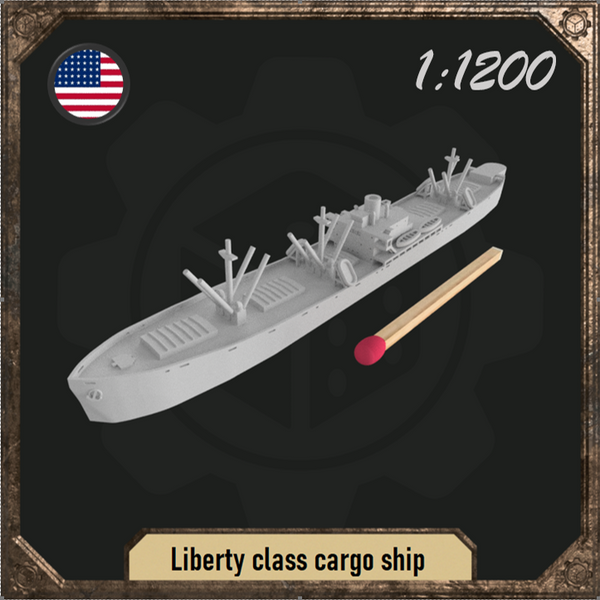 1/1200 Liberty class cargo ship