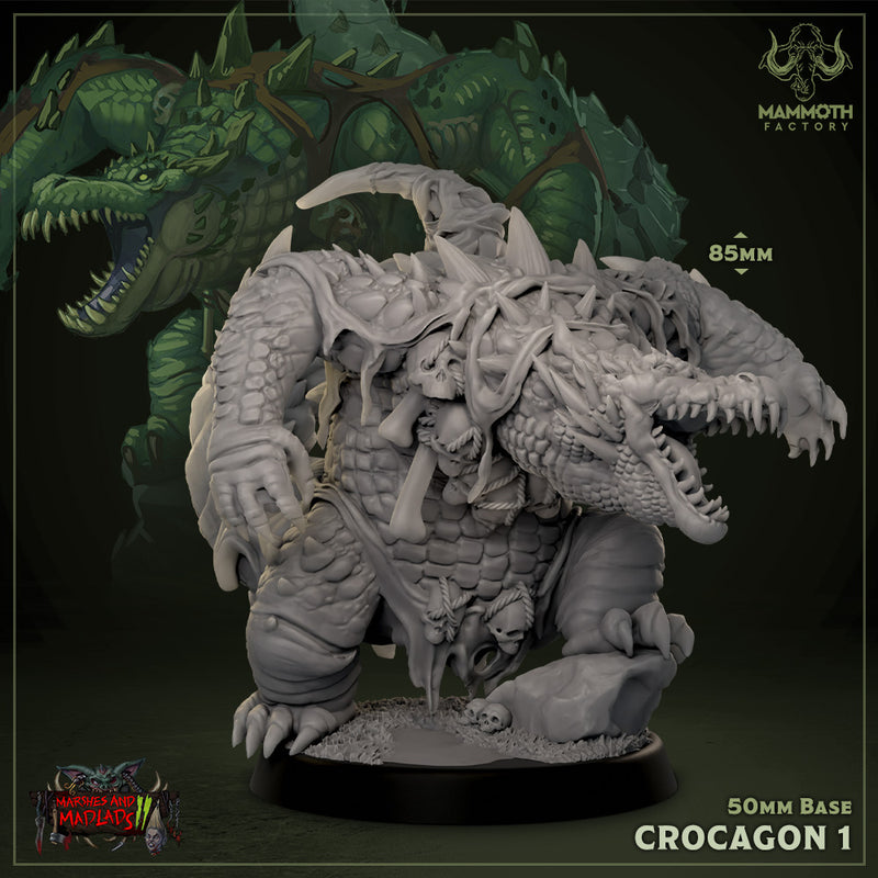 Crocagon warband (3 models)