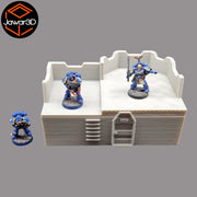 Sci-Fi Bunker Structure - 28mm Wargaming Scatter Terrain Scenery Tabletop - Only-Games