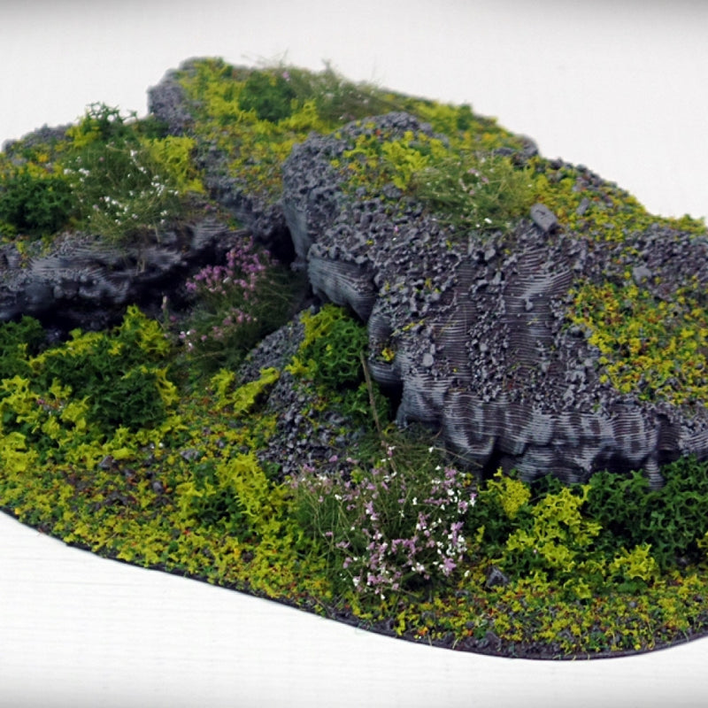 STUB Outcropping C: Dynamic Hills Terrain Set - Only-Games