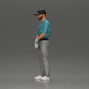 Confident golfer posing with club, ready to ace the game - Only-Games
