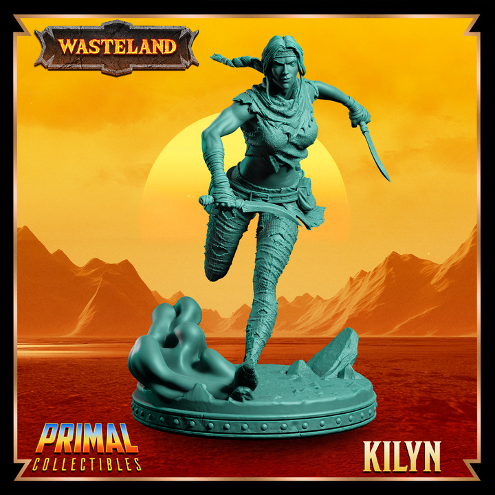 2 miniatures - 32mm - Lost Races Bundle - Wasteland - Only-Games