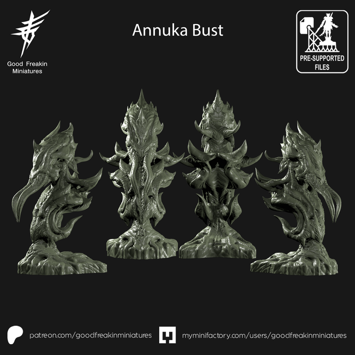 Annuka - 60mm Bust - Only-Games
