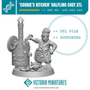 Cookie's Kitchen, Halfling Chef