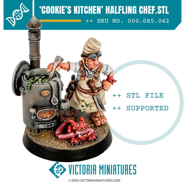 Cookie's Kitchen, Halfling Chef - Only-Games