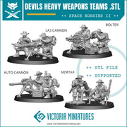 Devils Heavy Weapons Teams - Only-Games