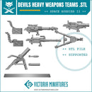 Devils's Female Modular Heavy Weapons Crews. - Only-Games