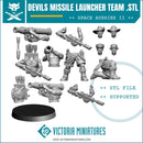Devils missile Launcher Team .STL