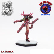 La Diabla - Cyberpunk Luchadora 35mm - Only-Games